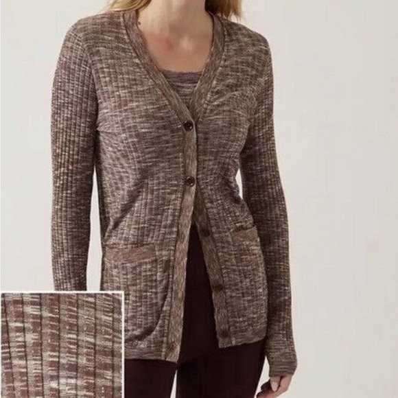 Athleta | Revolve Seamless Cardigan Large - Picture 1 of 4